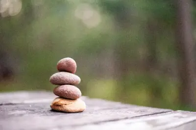 Zen pile of rocks