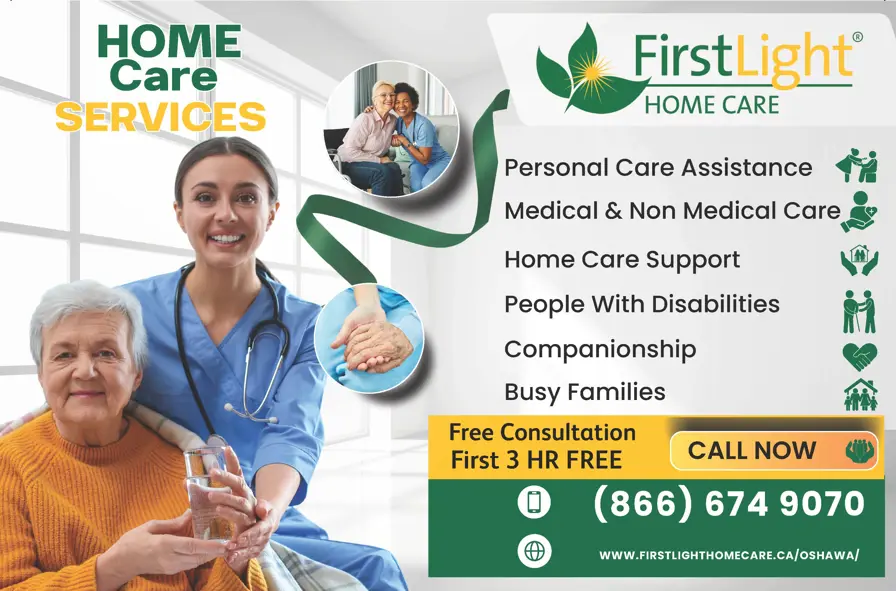 First light home care advertisement