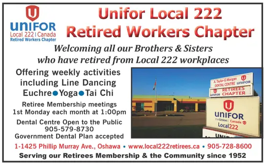 Unifor advertisement